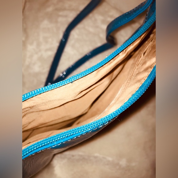 Nine West Blue Crossbody Purse - Picture 4 of 4